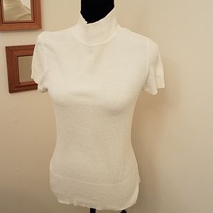 Cache Short Sleeved Cozy Sweater